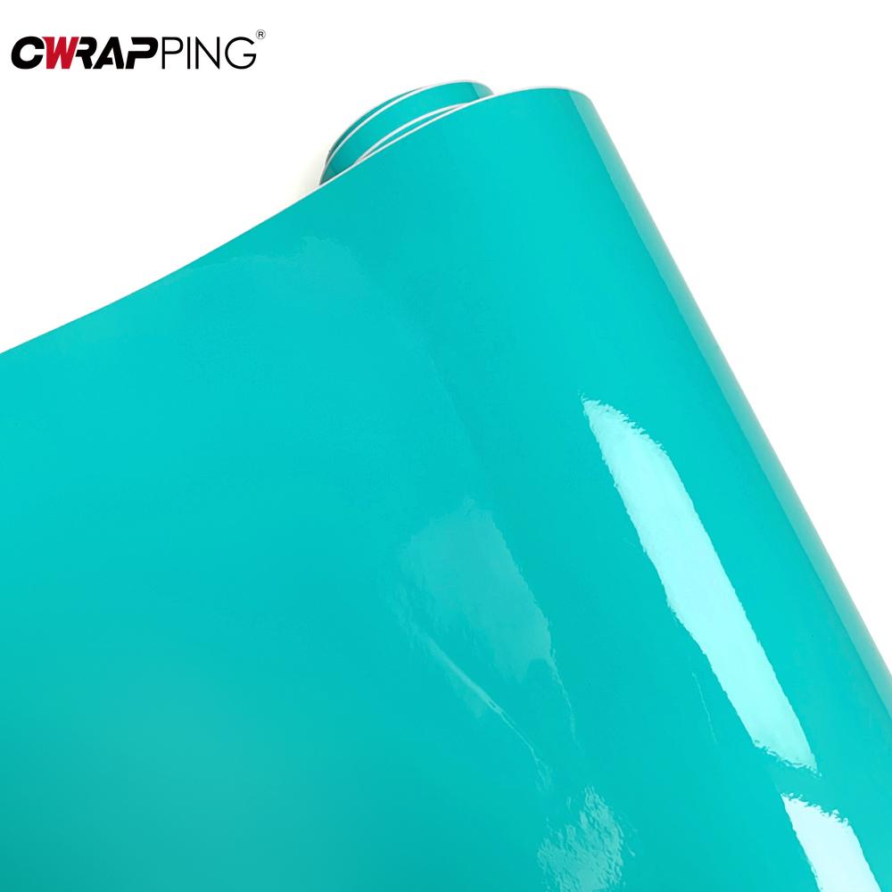 Glossy Vinyl Wrap Car Color Stickers Custom Size Waterproof Paint Car Wrapping Sticker Self-adhesive Film Body Covering Supplies