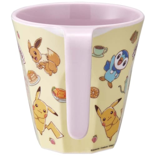 Skater Melamine Tumbler with Handle, 300ml, Pok?mon Cafe Art, MTH3-A