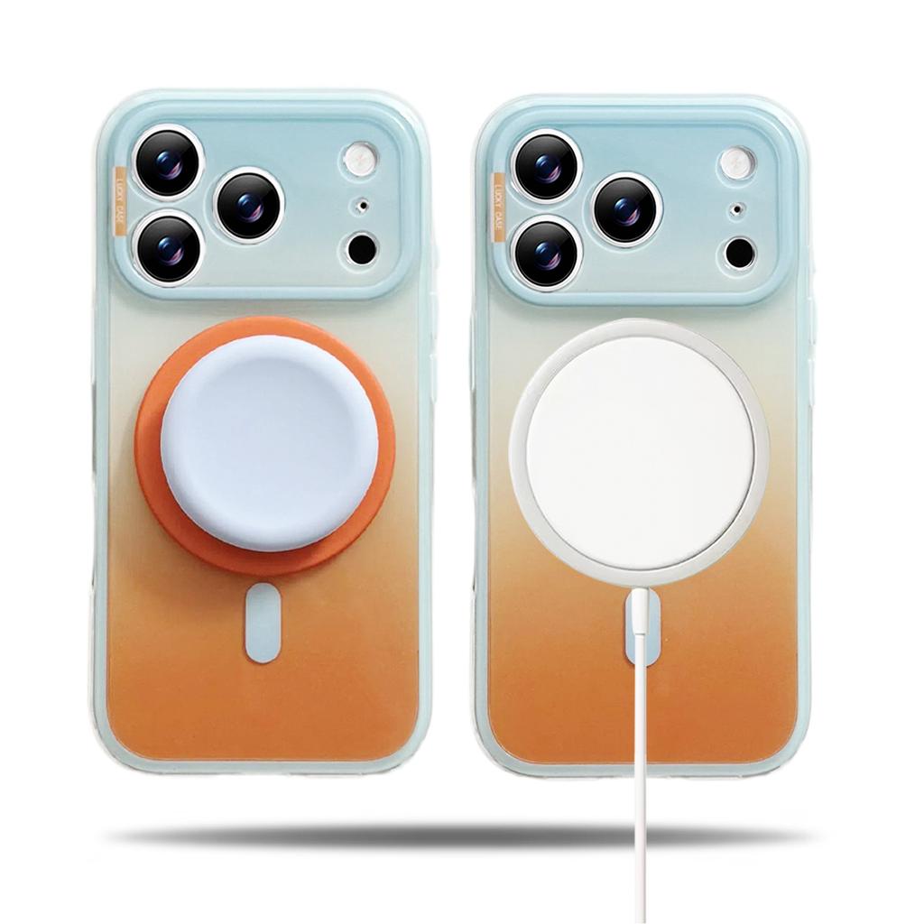 The New Dopamine Gradual Change Applies To iPhone11promax Mobile Phone Case 11 Apple 11 Magnetic Suction 11 Protective Case