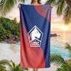 Asciugamano da Spiaggia ad Asciugatura Rapida in Microfibra Assorbente Portatile da Viaggio Asciugamano da Nuoto Stampa LOSC Lille FC