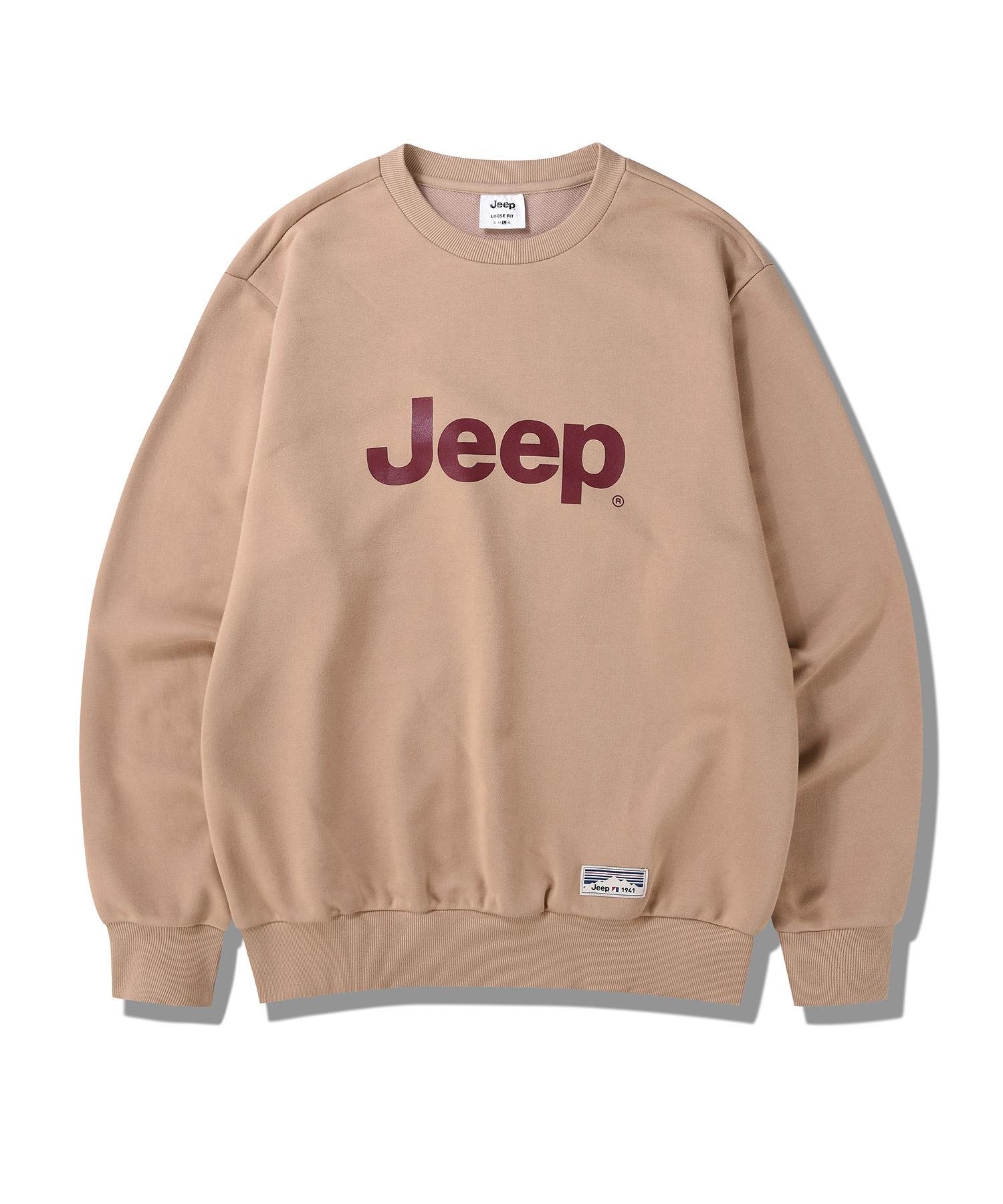 Толстовка с большим логотипом Jeep (Jp5Tsu801Be) L/Free