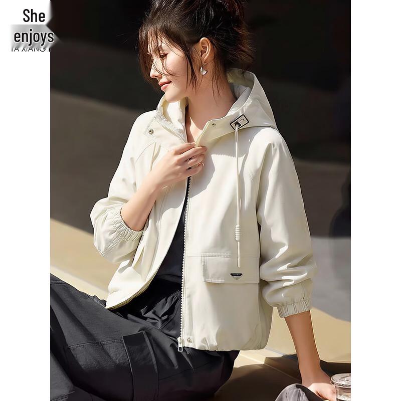 Women s Casual Outdoor Hooded Jacket L