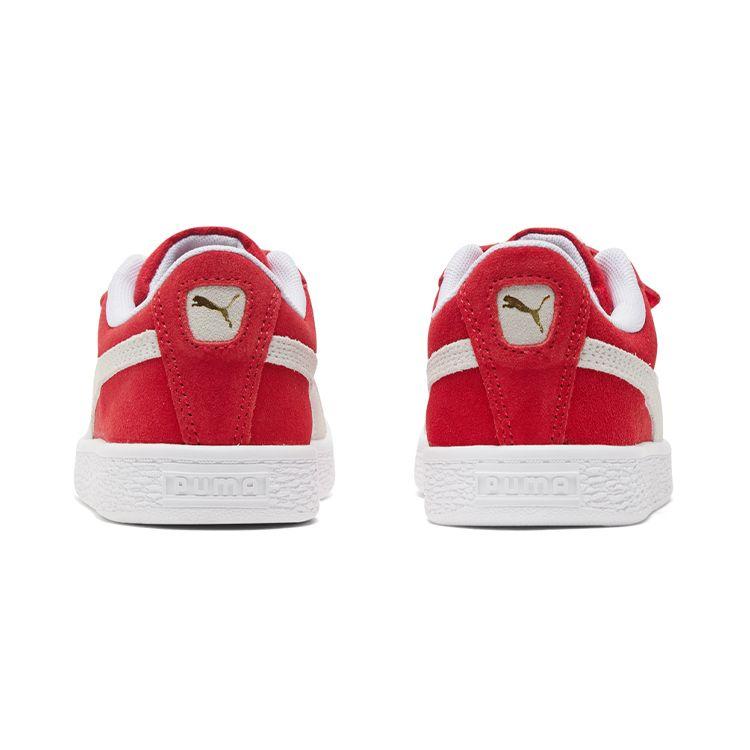 Puma Classic Xxi Casual Low-Top Kids Sneakers Kids Sneakers White Red 380563-02