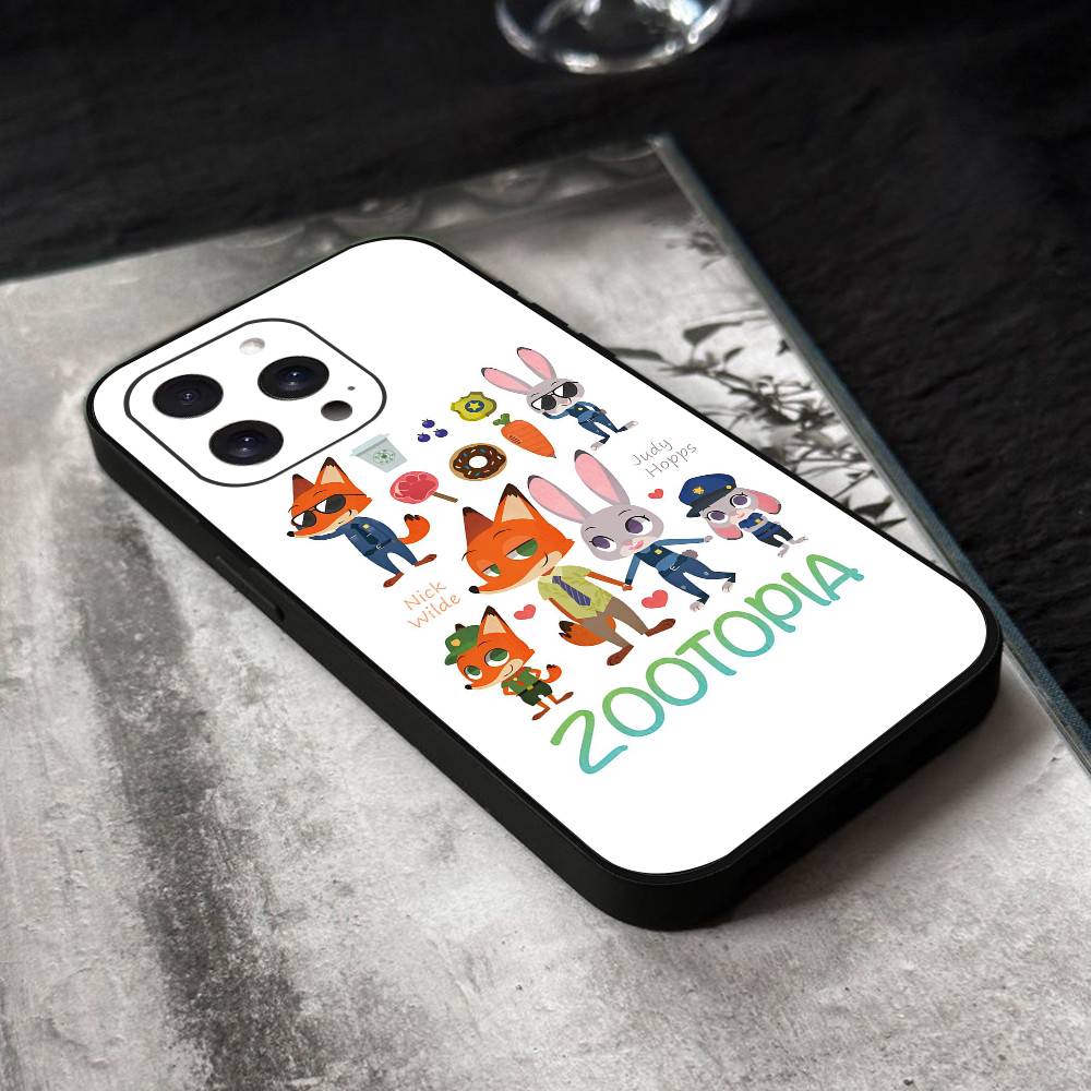 z-zootopia-a  Phone Case Silicone Soft For iPhone 17 Air 16 15 14 13 12 11 Plus Pro Max Plus