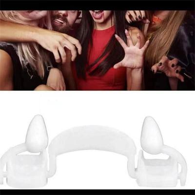 Simulation Vampire Teeth Scary Retractable For Halloween Party Vampire Zombie Teeth Cosplay Masquerade Dentures Props