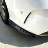 For Mercedes Benz C Class W205 C180 C200 C260 C43 AMG 2015- Car Rear Bumper Diffuser Side Splitters Accessories
