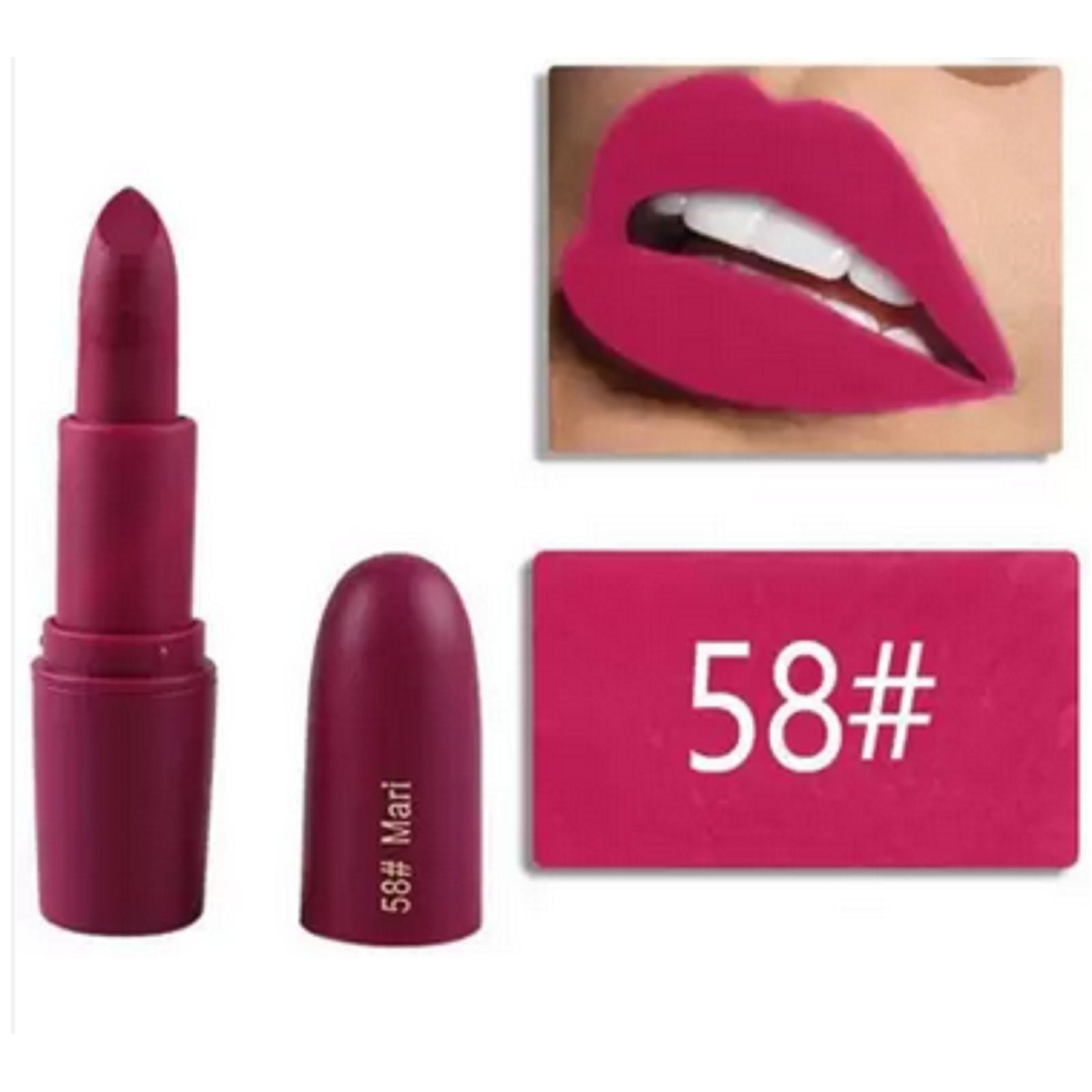 @ MISS ROSE Профессиональная Матовая Привлекательная Помада