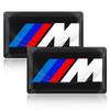 2/5/10 ks Emblém M LOGO z uhlíkových vláken Volant Auto 3D Samolepky Pro BMW M X5 X6 E90 E92 E93 F20 F21 F30 F31 F32 E60 E46 POWER