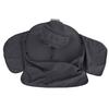 Solar Fan Sun Hat with Neck Flap, UPF50, 3 Wind Speeds, Dark Gray