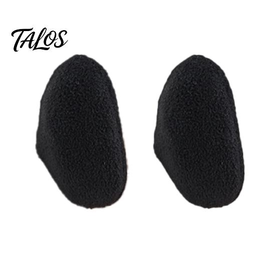 Compact Earmuffs 1 Pair Winter Warm Flannel Lightweight Design Portable Fine Edge Versatile Accessory Foldable