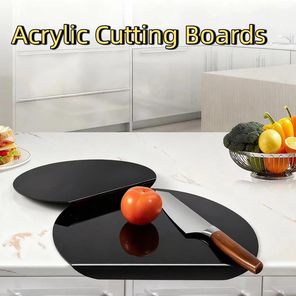 With Lip Edge Chopping Board Acrylic Dough-kneading Board  Baby Food