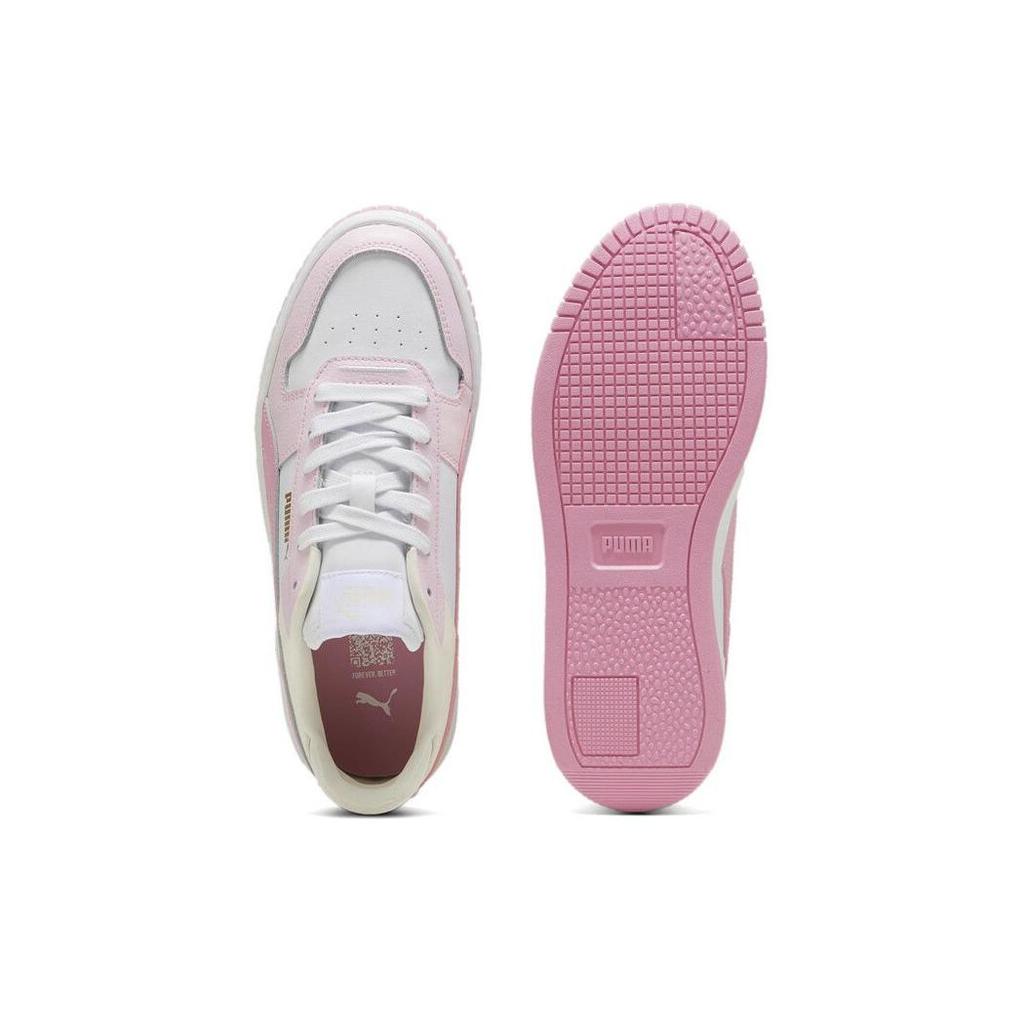Puma Carina Street Casual Low-Top Sneakers Women Sneakers White Pink 389390-22