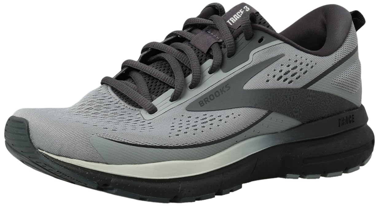 

Кроссовки для бега Trace 3 BRM 4124 см 2E [Brooks] мужские серые/черные 25.0