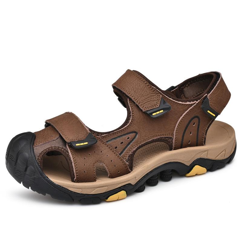 Fashion Shoes Man High Quality New  Shose Summer Comfortable Fashion Summer Leisure Beach Men Leather Sandals Sandals Beach