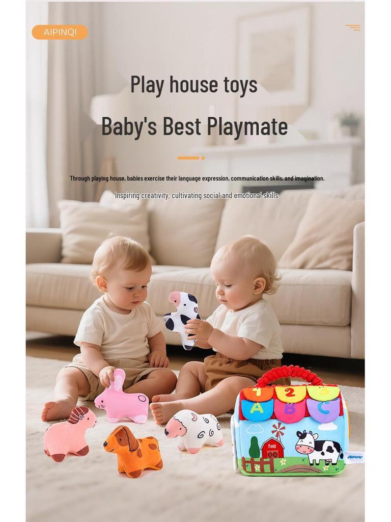 Aipinqi Baby Farm Role-Play Interactive Toy for Early Education