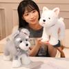 Simulation Sherina Doll Plush Toy Puppy Dog Doll Children Soothing Rag Doll Girl Birthday Gift