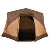 Camping Tent, 6 Person Pop Up Instant Cabin Tent with Rainfly & Large Mesh Windows, 60 Seconds Easy Setup, Portable Waterproof Cabin Hub Tents with