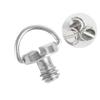 Adapter Screw Adapter Quick Release Silver Tripod Screw Camera Screw D-Ring Screw 1/4 Inch Screw