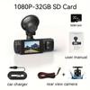 1080P WIFI 3 Channel Dash Cam, 1080P WIFI Dash Cam for Car, G-Sensor, Deg Wide Angle Dashboard with Infrared Night Vision