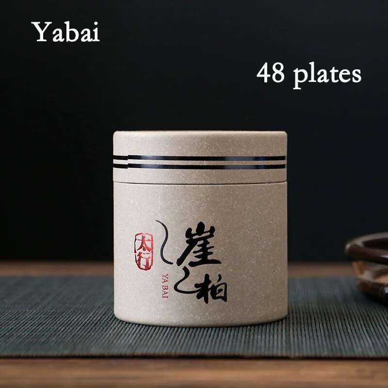4 Hours 20/48/72/120 Plates Coil Incense Natural Sandalwood OUDH Fragrant Buddha Yoga Refreshing Cense Small Business Supplies