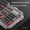 Men's Wired Gaming Set: Mechanical Keyboard, Mouse, and Headset for Esports & Internet Cafe Desktops.