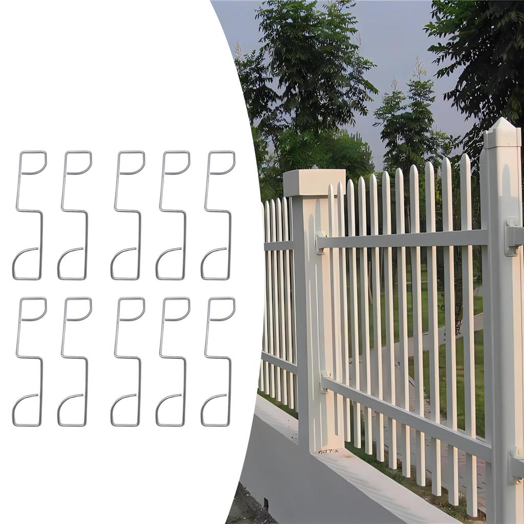 25Pcs/set Fence Panel Clips Fence Panel Wedges to Stop Fence Panels Rattling Fence Wedges to Stop Banging Panels