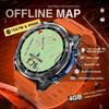 Military Offline Map 1000mAh Battery Smart Watch 4GB Big Memory GPS Navigation MP3/MP4 Player Swim Sports Trackr Smartwatch