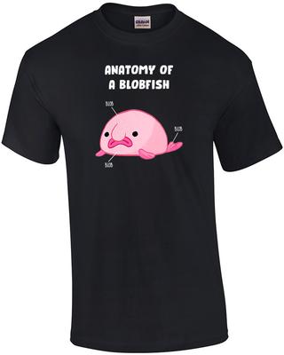 Anatomy of a Blobfish - Funny T-shirt Unisex T-Shirt