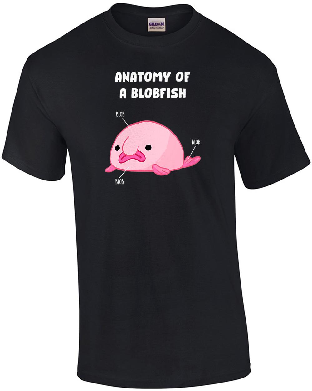 Anatomy of a blobfish - funny t-shirt Unisex T-Shirt S