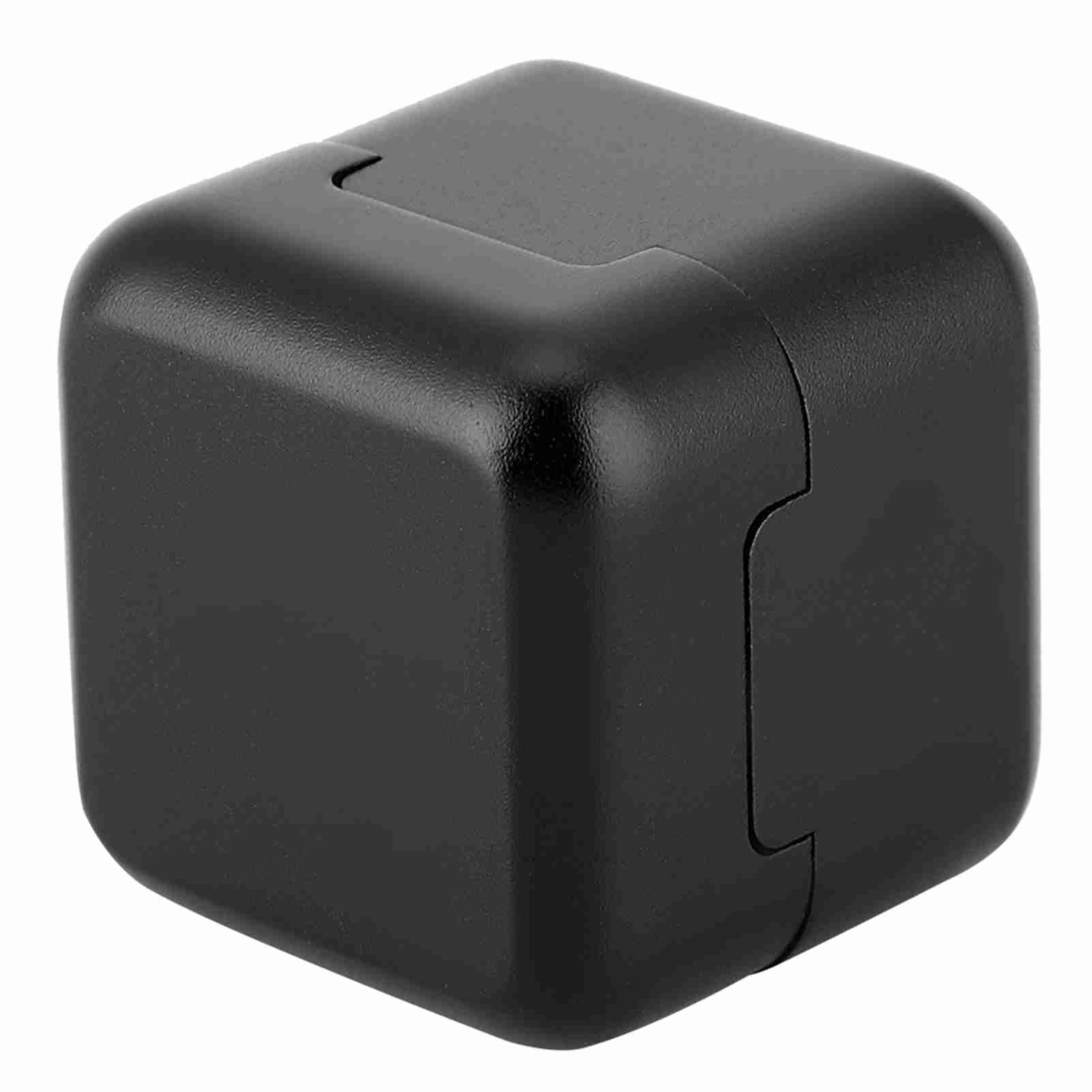 

Aluminum Portable Mini Cue Tip Chalk Holder Billiard Pool Chalks Carrier Case (Black)