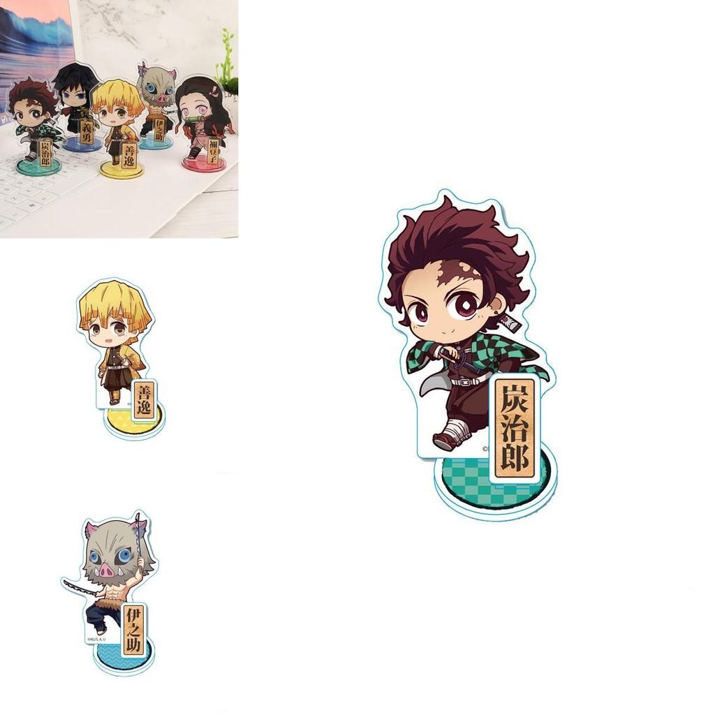 Elegant Demon Slayer Kimetsu No Yaiba Acrylic Keychain Keyring For Display And Gift Purposes