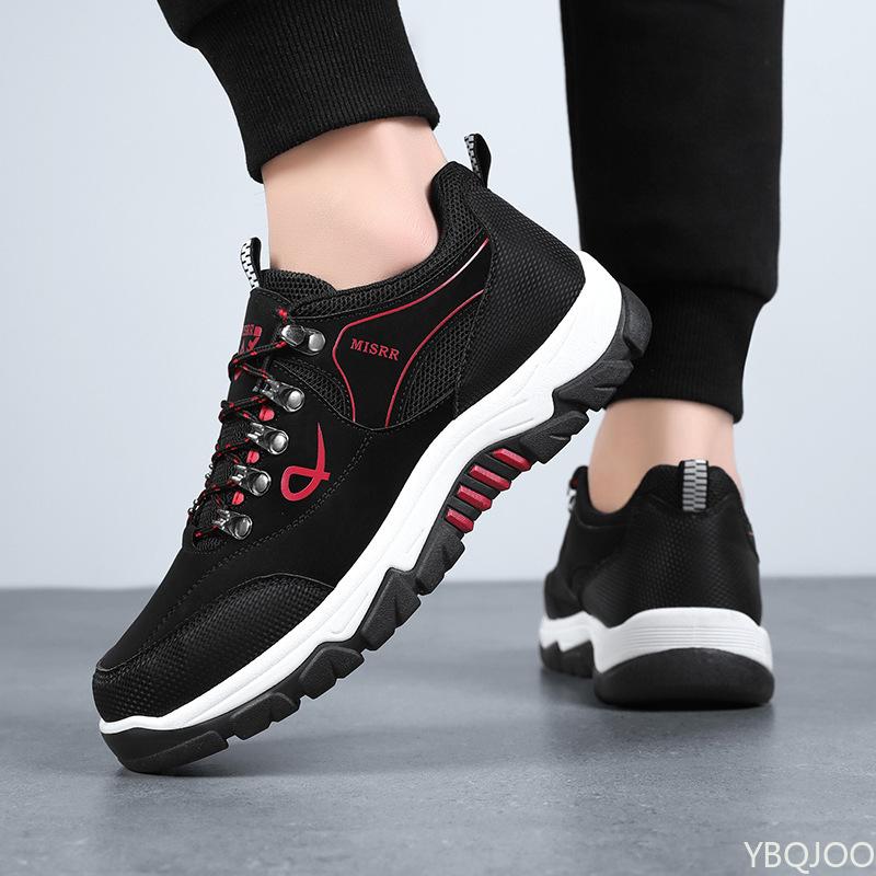 Spring New Breathable Fashionable Versatile Thick Soles Height Increasing Sneakers Men Casual Sports Shoes Comfortable Shoes