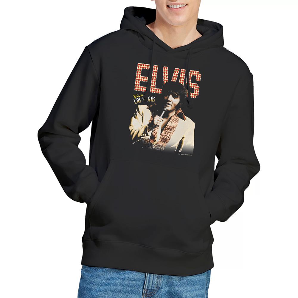 Elvis Presley Unisex Adult Viva Star Hoodie