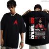 Summer 2026 Anuel AA Rhlm 2 Real Hasta La Muerte Photo Album Tshirt Mens Hiphop Retro Tshirt 100 Cotton Oversized Tshirt