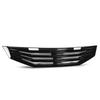 Gloss Black Front Bumper Grille Grills For Coupe 2 Door Pre Facelift 2008 To 2010 US Spec