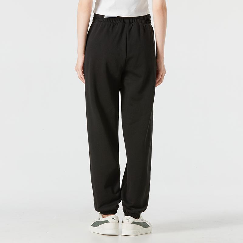 Puma Classics Logo Joggers Women Bottoms Black 673628-01