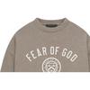 Fear of God Essentials Maglia Manica Lunga Grigio Melange Top da Uomo 125HO244201F
