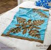 Half Blanket, Hawaiian Quilt Pattern, Meleohana Series, 86105004, Towel, Women's
