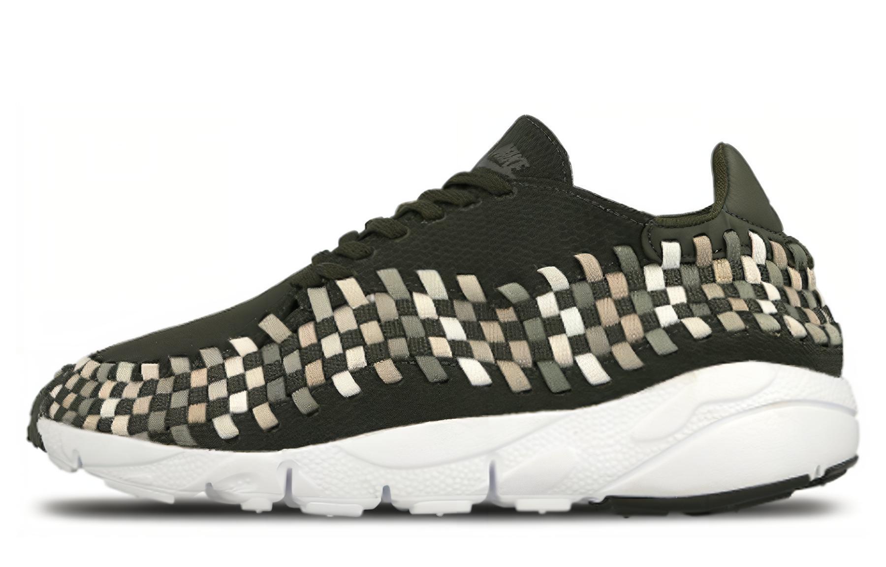 Nike Air Footscape Woven Nm Sequoia/Lt Orewood Brown Sail 875797-300 42.5
