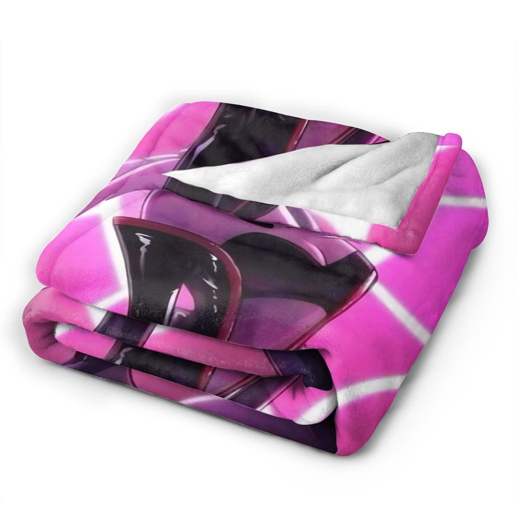 Cartoon H-Hazbin HotelS Flannel Blanket Winter  Warm Soft Bedding Throws for Child Home Decor Funny Bedspread Sofa Bed Cover