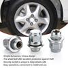 5PCS M12 x 1.5 Locking Wheel Bolts Anti-Theft Lug Nuts for Toyota Aluminum Alloy With Security Socket 43x25mm Zinc Plated