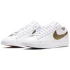 Nike Blazer Low Premium 'White Metallic Gold' Sneakers Skateboard Shoes BQ7460-101