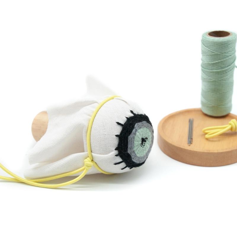 Darning Mushroom Wooden Sewing Tool Wood Darner Kit for Darning Needle Patch Holes In Clothes Pants Sweaters DIY Crafts