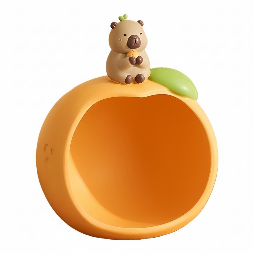 

Поднос для ключей на прихожую Стол Милая Капибара Кольцо Часы Блюдце Держатель для ключей Поднос для прикроватной тумбочки Туалетного столика Ванной Комнаты Спальни Дома