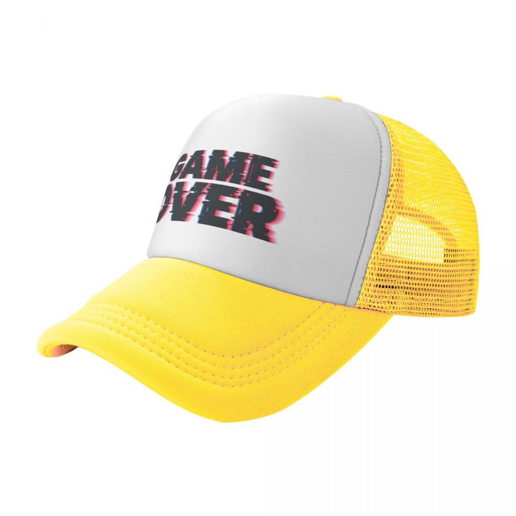 Game Over Baseball Cap Designer Hat Hard Hat Fashionable Unisex Caps Womens