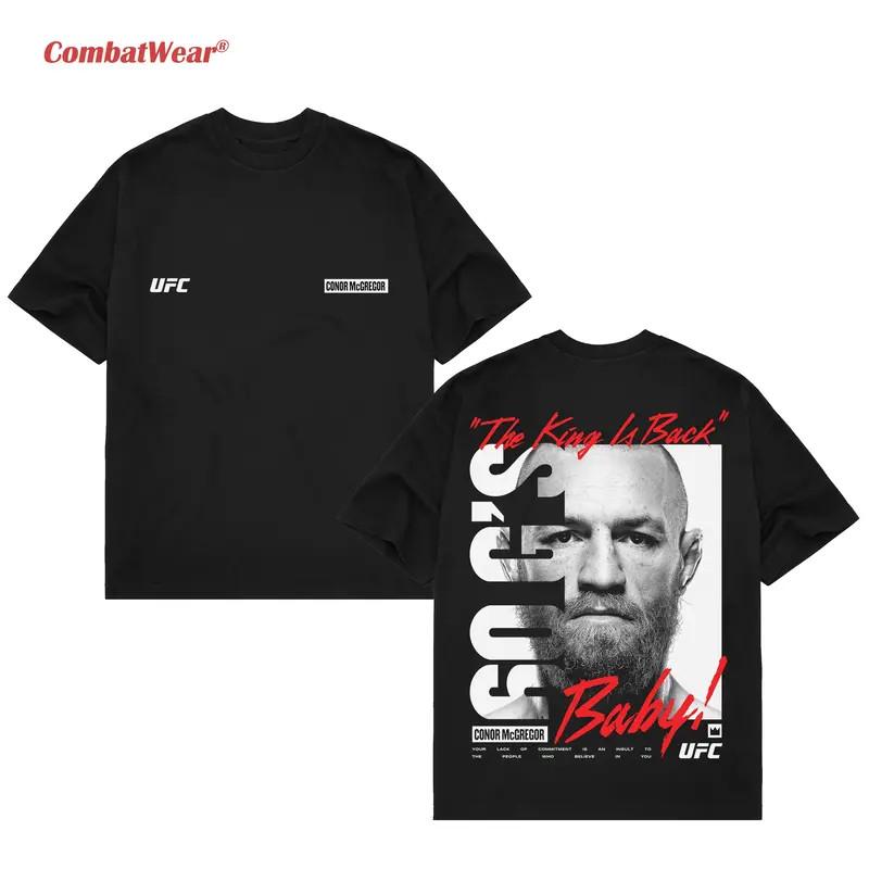 Conor McGregor King Billboard T-Shirt UFC The Notorious MMA Graphic Tee