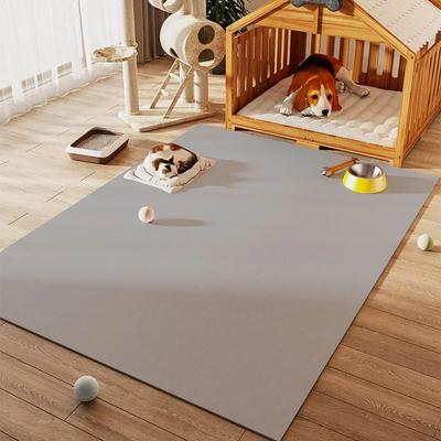 Pet Floor Mat Waterproof Urine-proof Pvc Carpet Leather Cat Dog Fence Kennel Doghouse Large Area Rug Wipeable Kitchen Foot Mats
