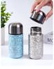 > Sleek Mini Titanium Antibacterial Double-Layer Thermos Cup - Portable, High-Value, Pocket-Sized.