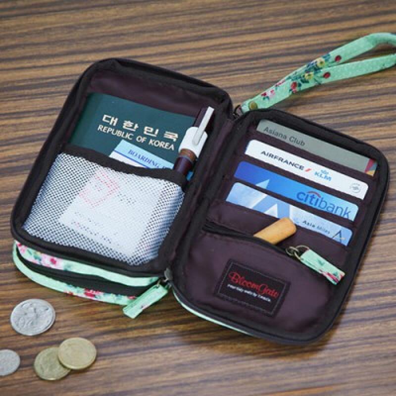 Flora Green Multipurpose Pouch