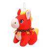 Horse Plush Doll 2026 Year of The Horse Mascot Lucky Chinese Zodiac Pony Stuffed Toy Spring Festival Gift